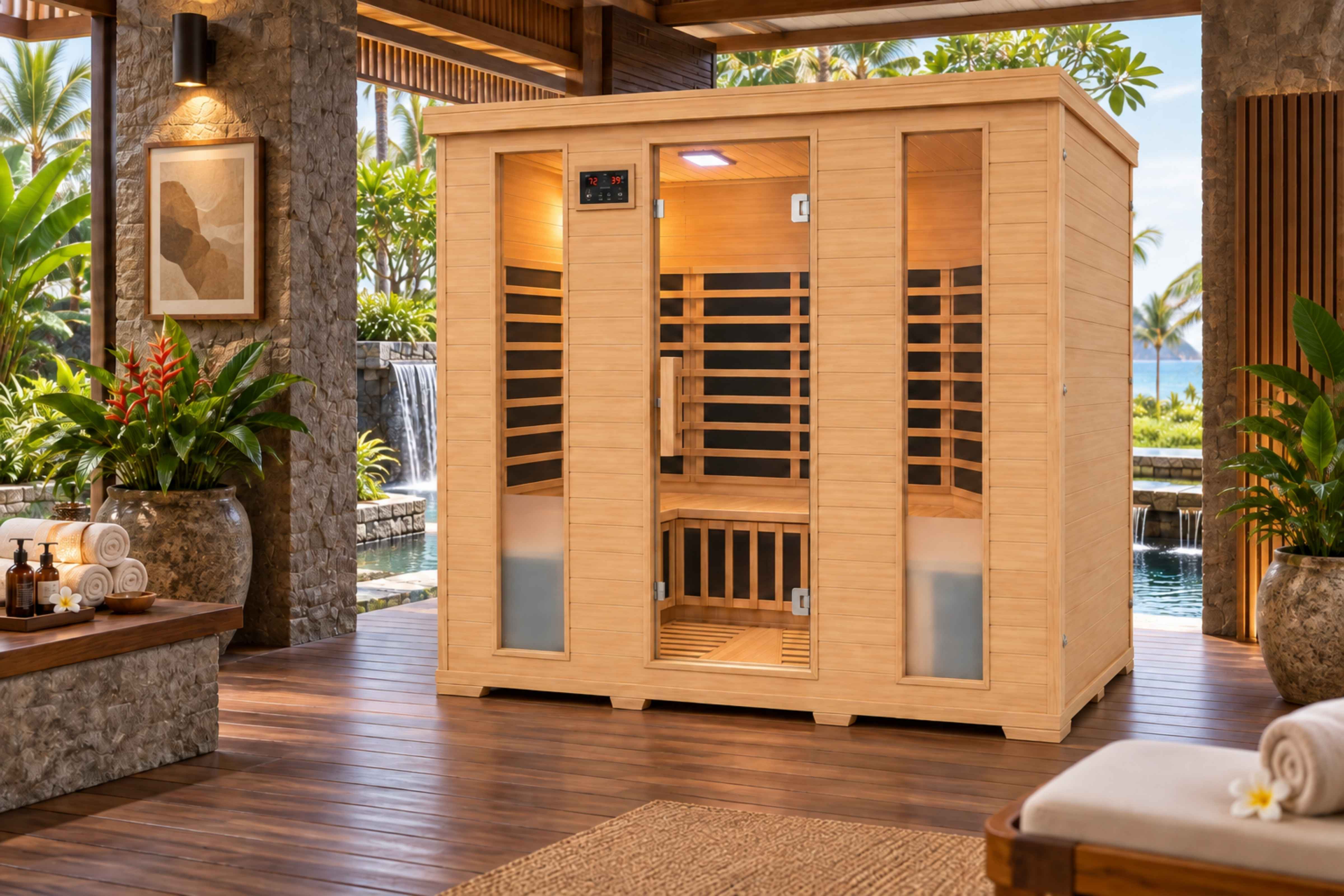 Kotak Sauna Kering Premium Toshiko S6 Plus