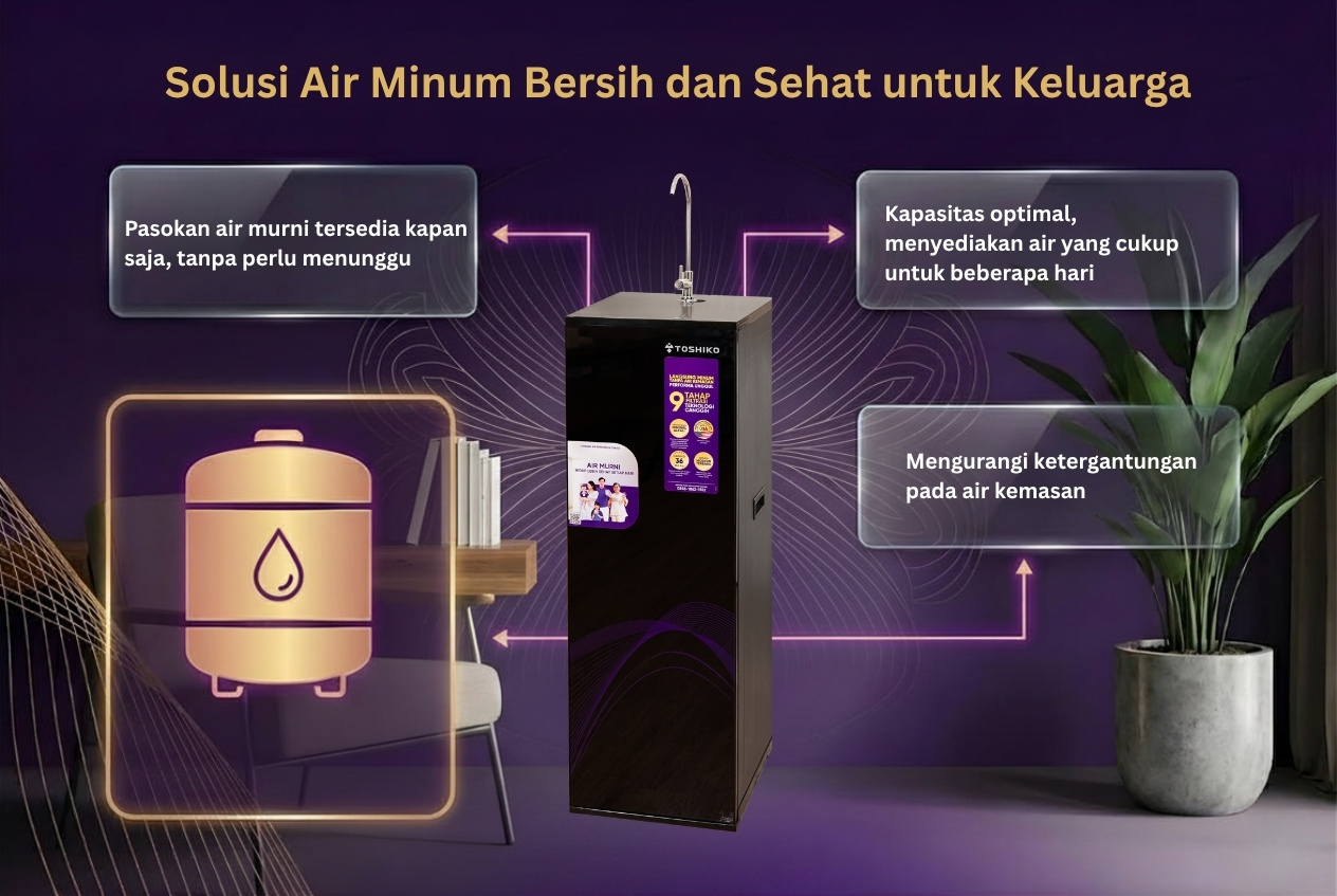 Water Purifier RO Toshiko P1
