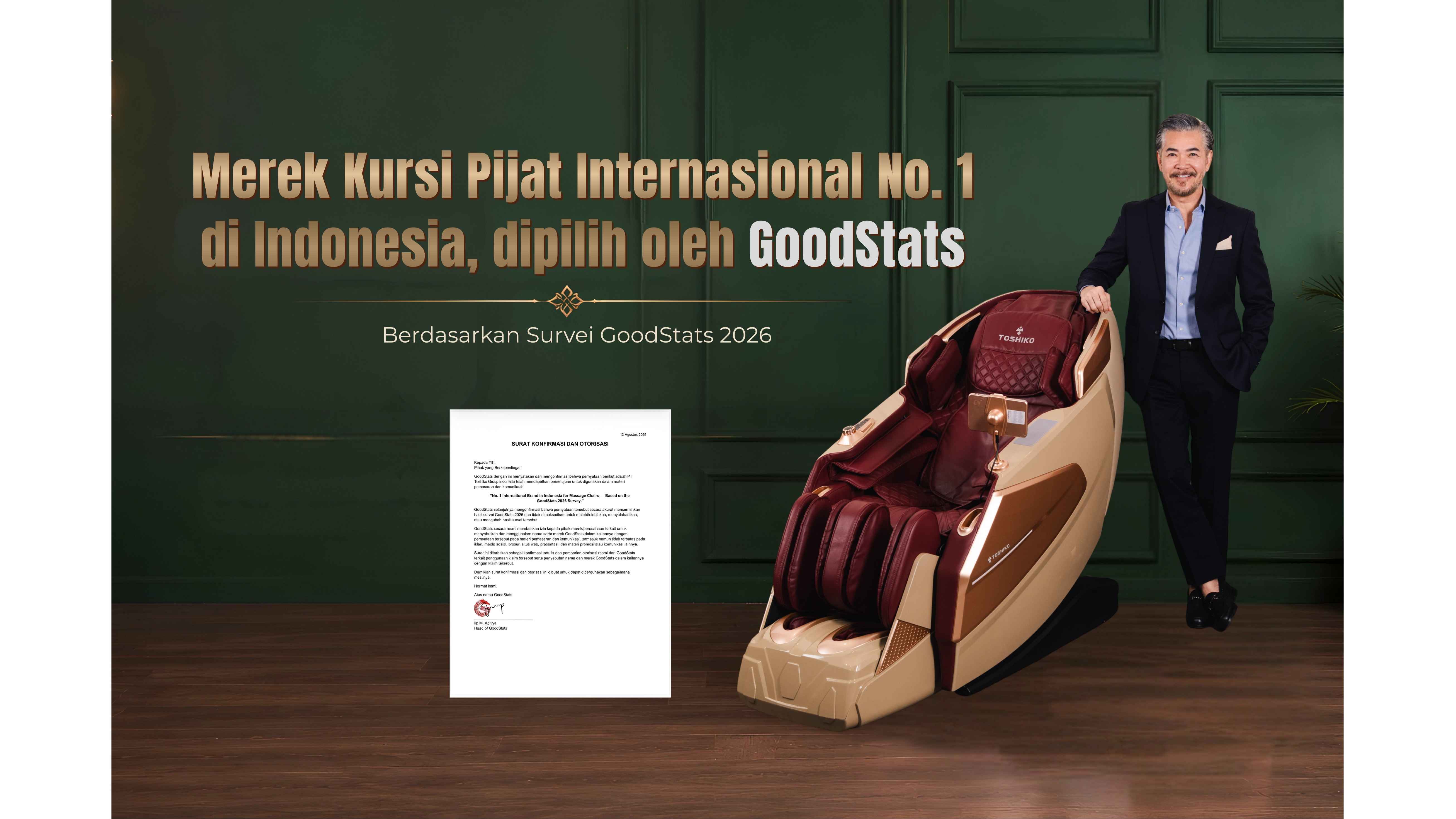 Kursi Pijat Toshiko T68