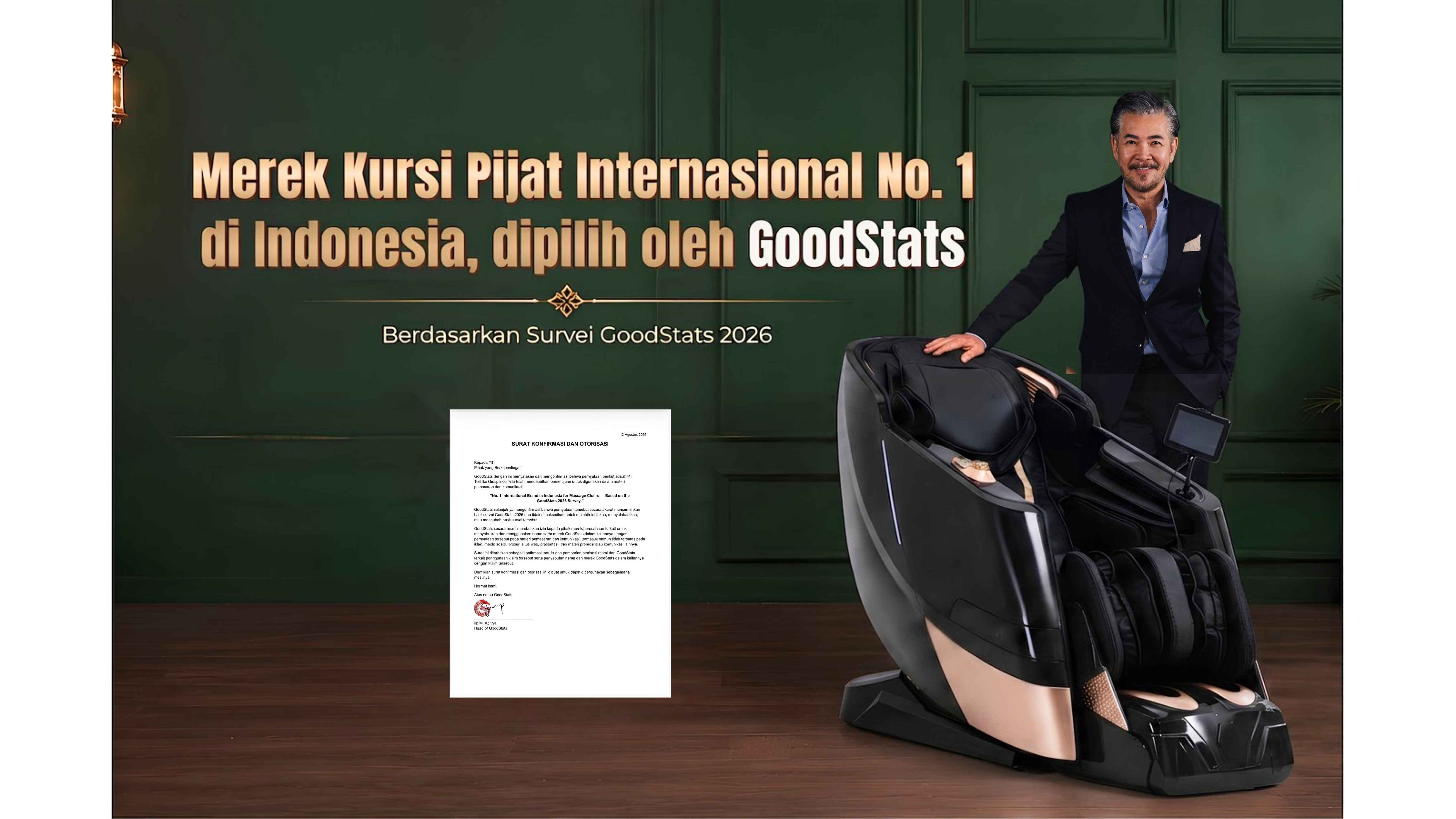 Kursi Pijat Toshiko T96