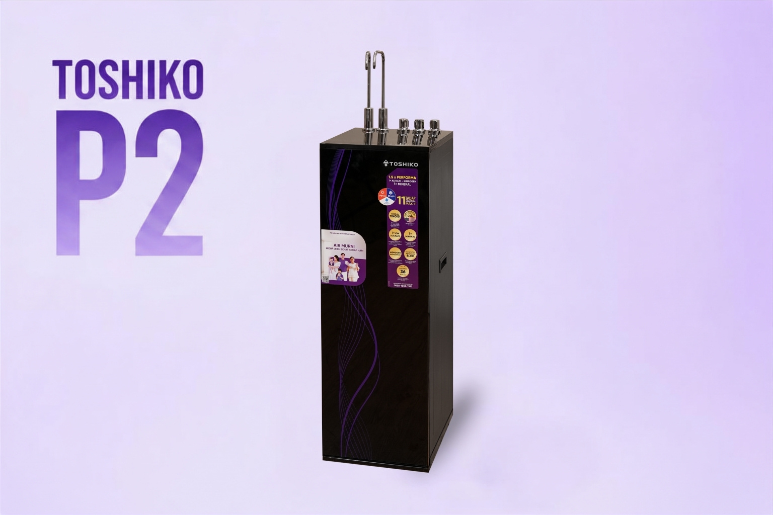 Water Purifier RO Panas Dingin Toshiko P2