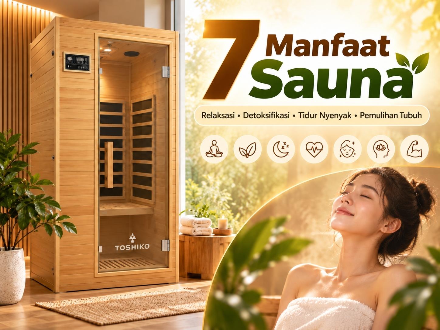 7 Manfaat Sauna di Rumah Setiap Hari