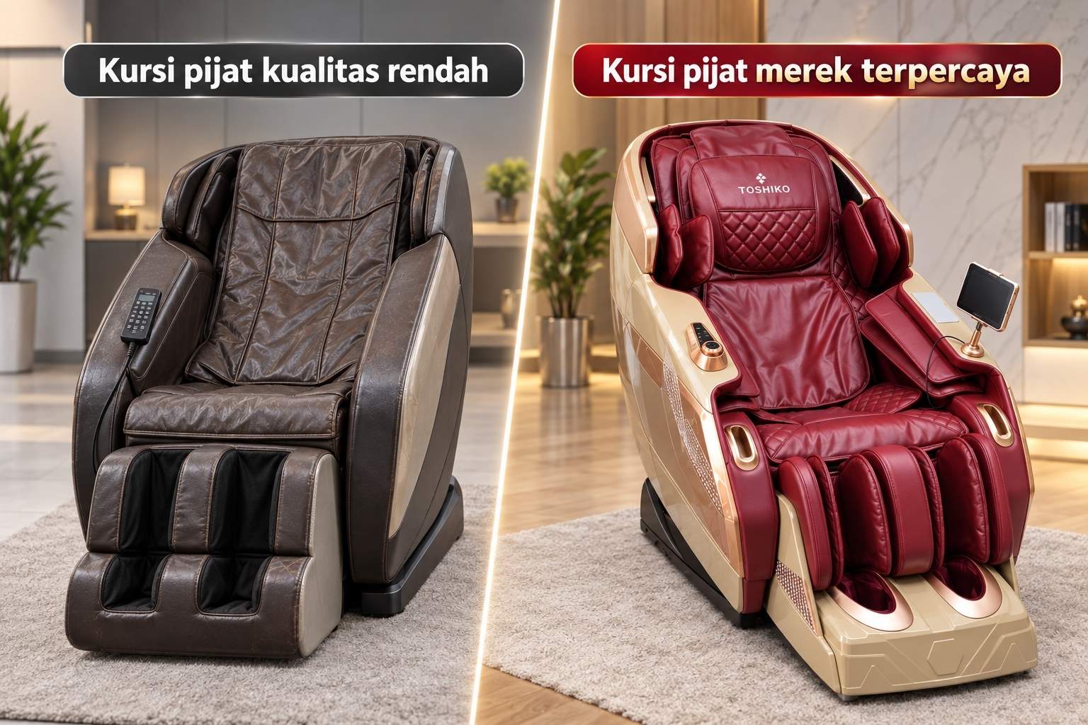 Apa Bedanya Kursi Pijat Murah dan Kursi Pijat Premium?